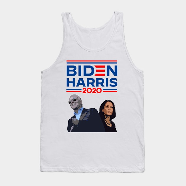 Biden Harris 2020 Tank Top by thehollowpoint